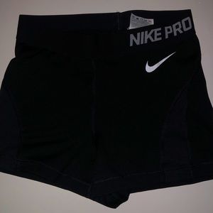 Nike Pro Black Spandex Shorts